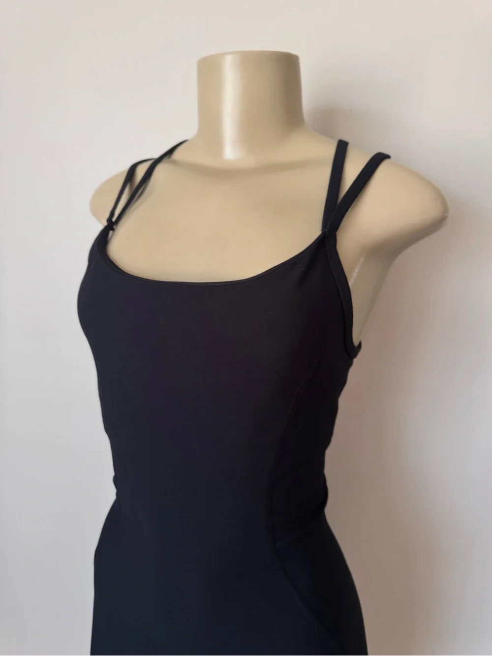 Women’s Black Strappy Back Active Jumpsuit